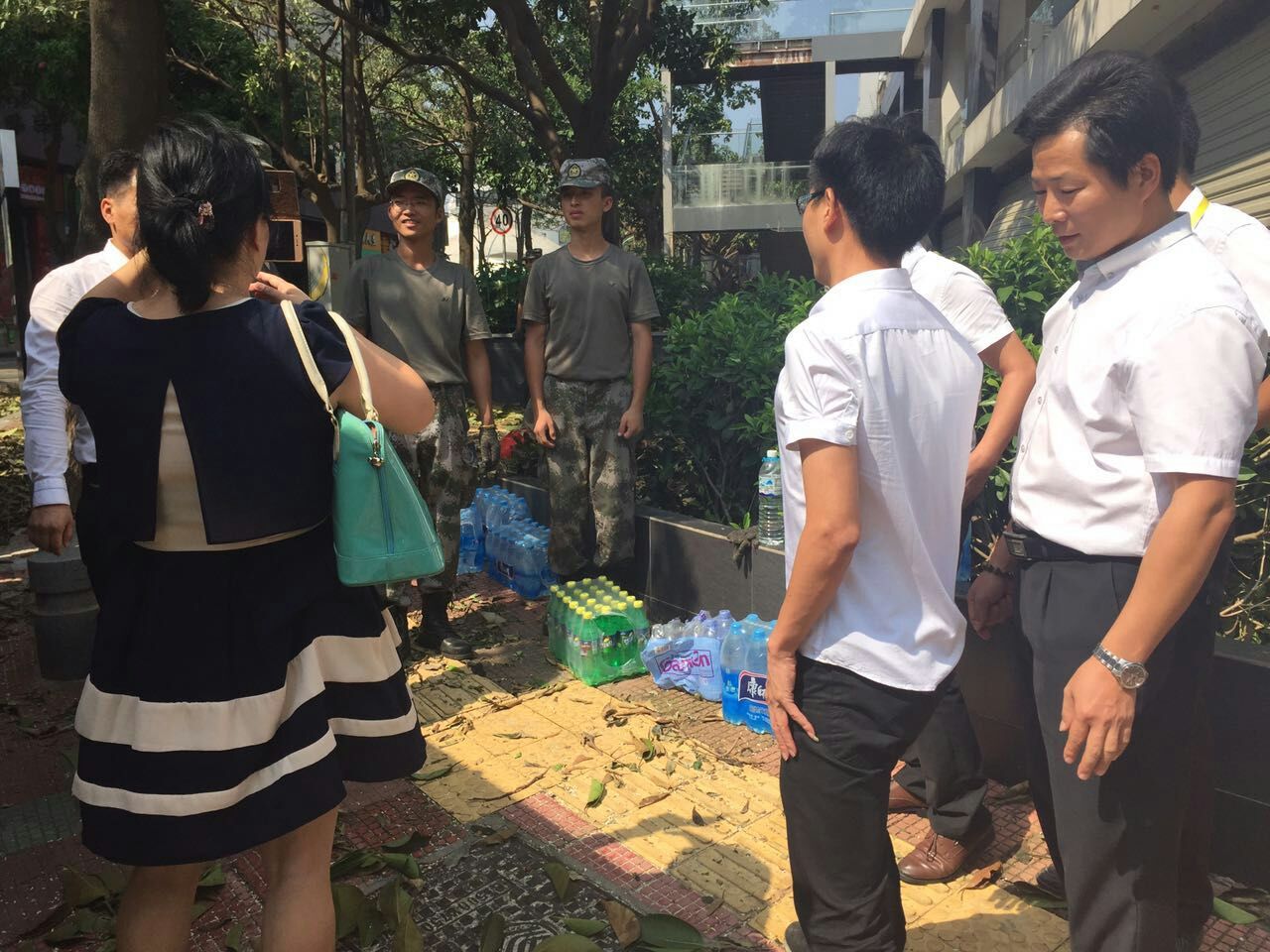 廈門家政公司接力災后重建義工活動