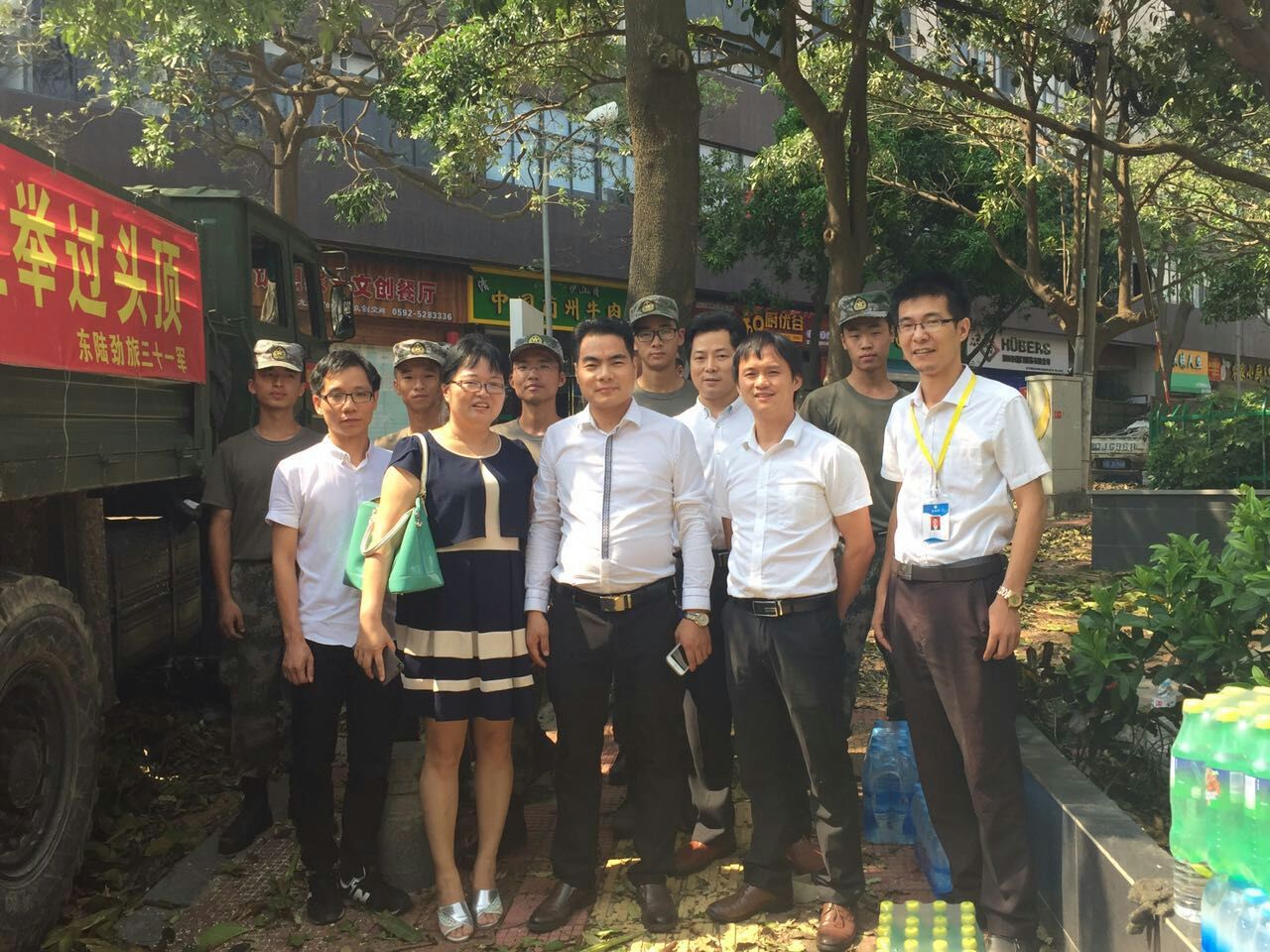 廈門家政公司接力災后重建義工活動